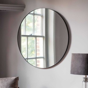 Bowie Furniture Round Black Wall Mirror Bowie Furniture Round Black Wall Mirror
