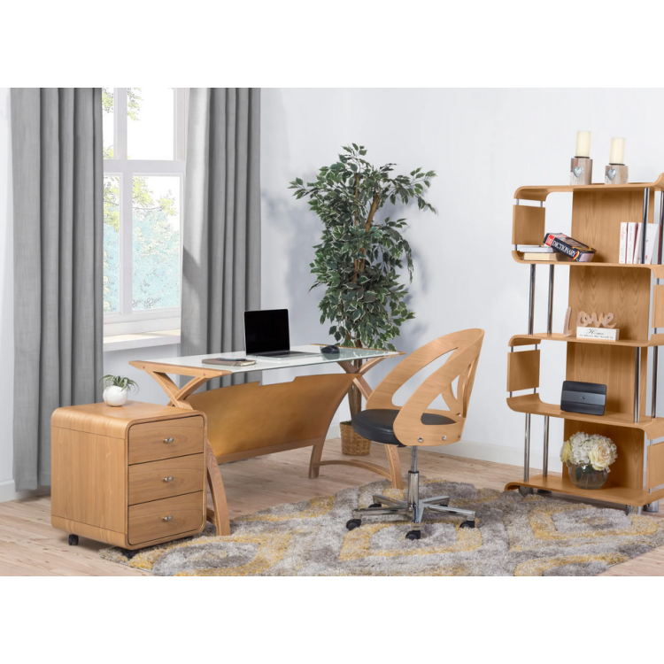 Jual Curve Furniture Oak 1300 Laptop Table PC201