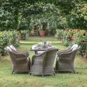 Regency Design Fior Natural 6 Seater Rattan Oval Dining Set Regency Design Fior Natural 6 Seater Rattan Oval Dining Set
