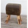 Eclectic Furniture Range Brushed Buffalo Leather Pommel Small