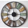Archie Industrial Style Metal Clock