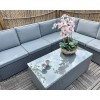 Royalcraft Furniture Berlin Grey 6 Seater Corner Lounging Set