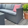 Royalcraft Furniture Berlin Grey 6 Seater Corner Lounging Set