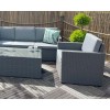 Royalcraft Furniture Berlin Grey 5 Seater Lounging Set