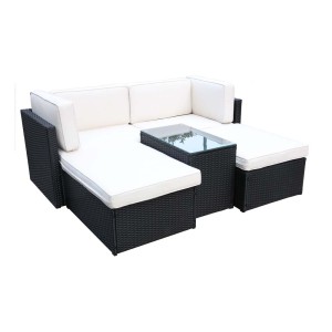 Royalcraft Furniture Berlin Black Multi Setting Relaxer Set Royalcraft Furniture Berlin Black Multi Setting Relaxer Set