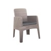Royalcraft Furniture Faro Grey 4 Seater Deluxe Cube Set