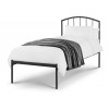 Julian Bowen Furniture Onyx Satin Grey 3ft Single Bed