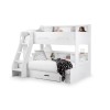 Julian Bowen Painted Furniture Orion White Triple Sleeper Bunk Bed