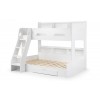 Julian Bowen Painted Furniture Orion White Triple Sleeper Bunk Bed