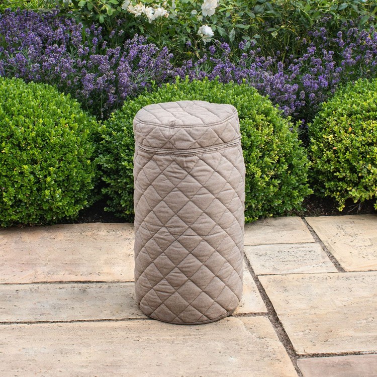 Maze Lounge Outdoor Furniture Taupe Fabric 10KG Gas Bottle Cover
