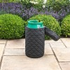 Maze Lounge Outdoor Furniture Charcoal Fabric 10KG Gas Bottle Cover