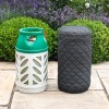 Maze Lounge Outdoor Furniture Charcoal Fabric 10KG Gas Bottle Cover