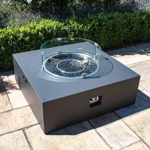 Maze Lounge Outdoor Furniture Charcoal 100cm Square Fire Pit Coffee Table Maze Lounge Outdoor Furniture Charcoal 100cm Square Fire Pit Coffee Table