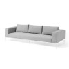 Maze Lounge Outdoor Fabric Eve Lead Chine 3 Seat Sofa Set with Coffee Table