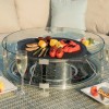 Maze Rattan Garden Furniture Oxford Oval Fire Pit Coffee Table