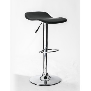 Alphason Furniture Ohio Black Leather Bar Stool Alphason Furniture Ohio Black Leather Bar Stool ABS249-BLK