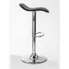 Alphason Furniture Ohio Black Leather Bar Stool ABS249-BLK