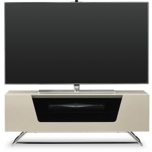 Alphason Furniture Chromium Ivory Glass Top TV Stand Alphason Furniture Chromium Ivory Glass Top TV Stand
