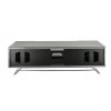 Alphason Furniture Chromium Grey Glass Tv Cabinet