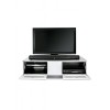 Alphason Furniture Element Modular Glass Top White TV Stand