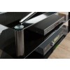 Alphason Furniture Essentials Black 2 Shelf TV Stand