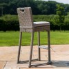 Maze Rattan Garden Furniture Oxford 6 Seat Round Bar Set with Ice Bucket