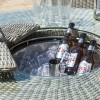 Maze Rattan Garden Furniture Oxford 6 Seat Round Bar Set with Ice Bucket