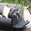 Maze Lounge Outdoor Fabric Cove Charcoal Corner Sofa Group