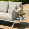 Maze Lounge Outdoor Fabric Cove Lead Chine Corner Sofa Group