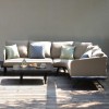 Maze Lounge Outdoor Fabric Cove Taupe Corner Sofa Group