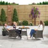 Nova Garden Furniture Ruxley Brown 2 Seat Bistro Set