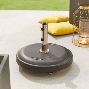 Nova Garden Furniture 50kg Concrete With Wheels Parasol Base Nova Garden Furniture 50kg Concrete With Wheels Parasol Base