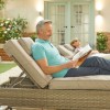 Nova Garden Furniture Oyster Sunlounger Set