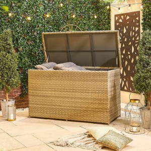 Nova Garden Furniture Oyster Large Cushion Storage Box Nova Garden Furniture Oyster Large Cushion Storage Box
