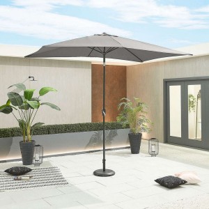 Nova Garden Furniture Antigua Grey 3m x 2m Rectangular Aluminium Table Parasol Nova Garden Furniture Antigua Grey 3m x 2m Rectangular Aluminium Table Parasol