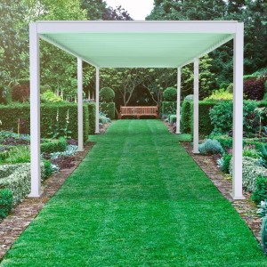 Nova Garden Furniture Titan White 6m x 3m Rectangular Aluminium Pergola Nova Garden Furniture Titan White 6m x 3m Rectangular Aluminium Pergola