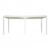 Nova Garden Furniture Titan White 6m x 3m  Rectangular Aluminium Pergola