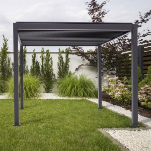 Nova Garden Furniture Proteus Grey Rectangular Aluminium Pergola Nova Garden Furniture Proteus Grey Rectangular Aluminium Pergola