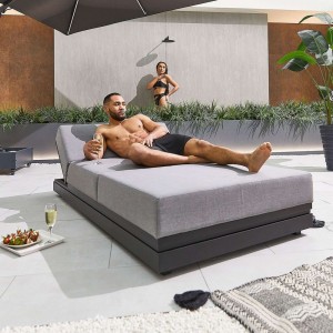 Nova Garden Furniture Sense Outdoor Fabric Sun Lounger Nova Garden Furniture Sense Outdoor Fabric Sun Lounger