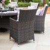 Nova Garden Furniture Sienna Brown 2 Seat 75m Round Bistro Set