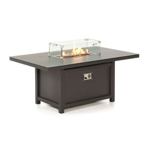 Nova Garden Furniture Vogue Grey Rectangular Firepit Table Nova Garden Furniture Vogue Grey Rectangular Firepit Table