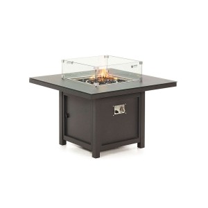 Nova Garden Furniture Vogue Grey Square Firepit Table Nova Garden Furniture Vogue Grey Square Firepit Table