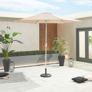Nova Garden Furniture Antigua 3m Round Beige Aluminium Parasol Nova Garden Furniture Antigua 3m Round Beige Aluminium Parasol
