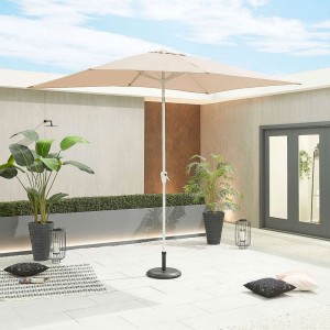 Nova Garden Furniture Antigua 3m x 2m Rectangular Beige Aluminium Parasol Nova Garden Furniture Antigua 3m x 2m Rectangular Beige Aluminium Parasol