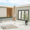 Nova Garden Furniture Genesis Beige 3m Square Cantilever Parasol