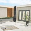 Nova Garden Furniture Genesis Grey 3m Square Cantilever Parasol