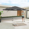 Nova Garden Furniture Genesis Grey 3.5m Round Cantilever Parasol