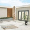 Nova Garden Furniture Genesis Beige 3m x 2.5m Rectangular Cantilever Parasol