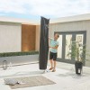 Nova Garden Furniture Genesis Grey 3m x 2.5m Rectangular Cantilever Parasol