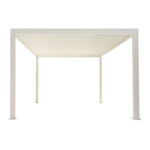 Nova Garden Furniture Titan White 3.6m x 3m Rectangular Aluminium Pergola Nova Garden Furniture Titan White 3.6m x 3m Rectangular Aluminium Pergola
